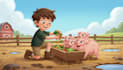 create print ready childrens book illustrations,book cover design