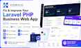 fix and improve your laravel PHP business web application
