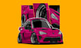 turn your car photo into chibi manualy