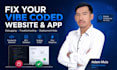 troubleshoot and fix your vibe code web site and app