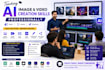 teach ai image video creation skills professionally