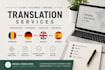 translate german ,romanian,spanish and english accurately