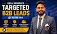 generate targeted b2b leads in the USA