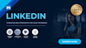 build a linkedin lead list of saas founders and decision makers