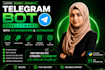 build telegram bots with API integration and automation