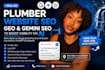 do plumber website se0 GEO gemini SEO to boost visibility on ai