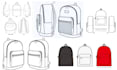 design professional handbag, backpack and bag tech pack