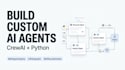 build ai agents using crewai and python