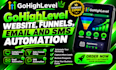 setup and manage gohighlevel expert website, funnels, email and SMS automation