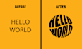 craft a typographical logo for your brand
