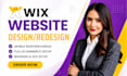 wix website design wix website redesign business wix website development
