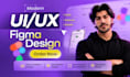 design or redesign a modern wordpress website or figma UI UX web design