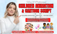 write children animation script, cartoon script, kids story and youtube script
