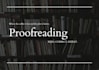 proofread and edit your manuscript