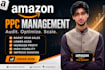 setup, manage and optimize amazon PPC campaigns amazon fba ppc ads campaign