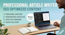 write high quality articles and blog posts