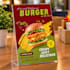 a professional promotional food flyer for your restaurant or food