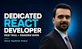 be your dedicated react and next js developer for saas