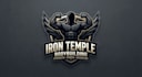 design a powerful bodybuilding logo
