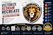 vectorize, redraw, recreate your logo, image