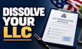 dissolve llc, close US llc, file dissolution and ein closure