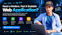 develop modern full stack website using next and supabase