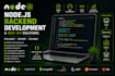 develop a scalable nodejs backend and rest API