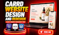 redesign carrd website design carrd website carrd landing page carrd co design