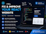 fix and improve your react frontend project