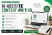 provide ai assisted content and copywriting
