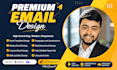 design a high converting email template in figma
