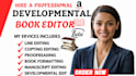 developmental book edit proofread literary fiction  fantasy romance novel editor