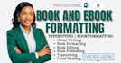 ghostwrite edit and format your fiction or non fiction book professional
