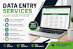 do accurate data entry, copy paste and web research