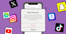 delete social media messages and social harassments posts