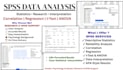 do spss data analysis and interpretation