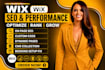 do wix SEO on page custom code dynamic pages cms collection booking setup fix