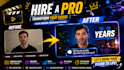 do professional video editing