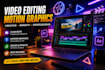 edit videos, ads and youtube shorts for brands and creators