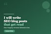 write SEO friendly blog posts and articles