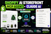 build a shopify ai storefront mcp agent claude API integration using claude ai
