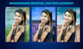professionally remove or replace the backgrounds