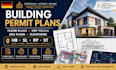 design building permit plans floor plans mep adu plan elevations for hb sl rp st