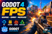 develop fast paced godot 4 fps, weapons, combat and multiplayer systems