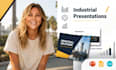 industrial pitch deck, manufacturing powerpoint, technical presentation PPT