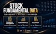 scrape stock fundamental and financial data