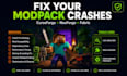 fix minecraft server modpack crashes, curseforge, neoforge, fabric forge setup