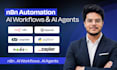build n8n automation ai workflows and ai agents