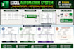 create an automated excel system with buttons forms