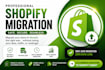 create shopify migration and transferring